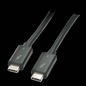 Lindy - Thunderbolt-Kabel - USB-C (M) bis USB-C (M) - 2 m - umkehrbare Stecker