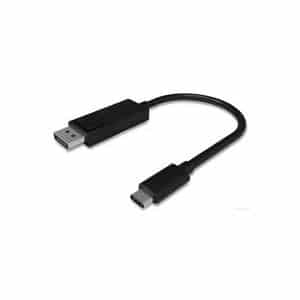 MicroConnect - Externer Videoadapter - USB-C 3.1 - DisplayPort - Schwarz
