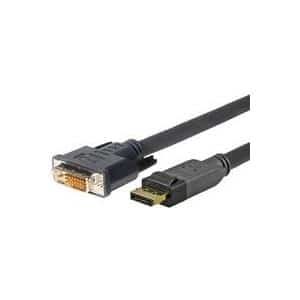 VivoLink Pro - DisplayPort-Kabel - DisplayPort (M) zu DVI-D (M) - 1 m - eingerastet