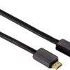 Hama High Speed - HDMI mit Ethernetkabel - HDMI (M) bis HDMI (M) - 1.5 m - abgeschirmt - Schwarz
