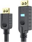 PureLink OneAV PI2010-100 - HDMI-Kabel mit Ethernet - HDMI männlich zu HDMI männlich - 10 m - Dreifachisolierung - Schwarz - rund
