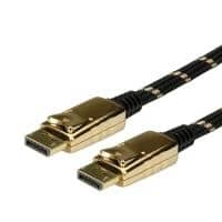 ROLINE Gold - DisplayPort-Kabel - DisplayPort (M) - DisplayPort (M) - 3 m (11.88.5646)