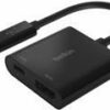 Linksys Belkin USB-C to HDMI + Charge Adapter - Videoschnittstellen-Converter - HDMI / USB - USB-C (M) bis HDMI