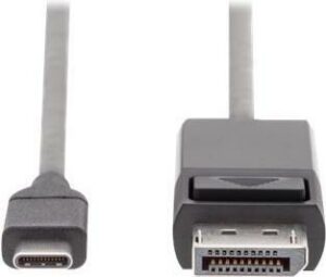 DIGITUS - USB-/DisplayPort-Kabel - USB-C (M) bis DisplayPort (M) - 2