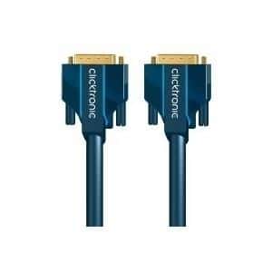 ClickTronic Casual Series - DVI-Kabel - DVI-D (M) bis DVI-D (M) - 3 m