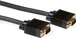 ACT 25 metre High Performance VGA cable male-male black VGA CABL MOLDED HD15M/M 25.00M (AK4275)