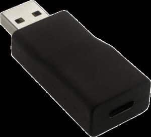 ROLINE - USB-Adapter - USB 3.0 (M) bis USB Typ C (W) - 5 V - 1 A - aktiv - Schwarz (12.03.2995)