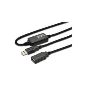 MicroConnect - USB-Verlängerungskabel - USB (W) bis USB (M) - USB 2.0 - 5 m - aktiv