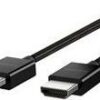Linksys Belkin Ultra High Speed - HDMI-Kabel - HDMI (M) bis HDMI (M) - 1 m - Schwarz (AV10176BT1M-BLK)
