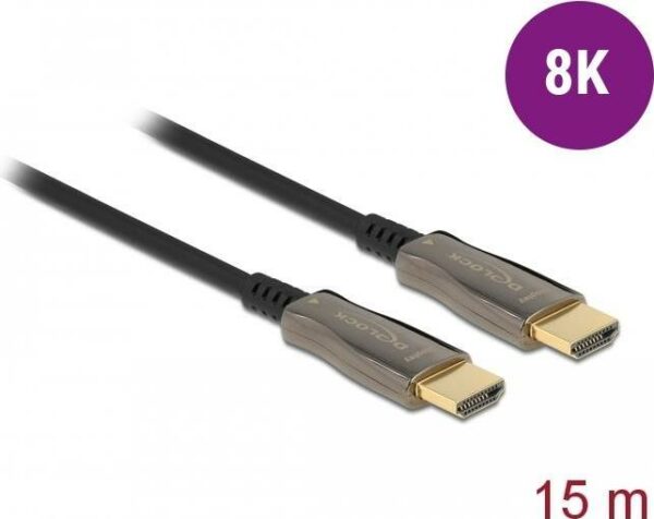 Delock - Highspeed HDMI-Kabel - HDMI männlich bis HDMI männlich - 15