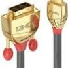Lindy Gold Line - Videokabel - HDMI / DVI - HDMI (M) bis DVI-D (M) - 5