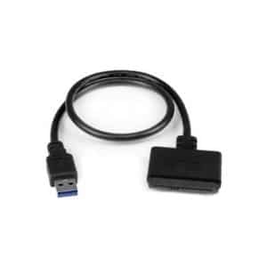MicroConnect - Speicher-Controller - 2.5 (6.4 cm) - SATA 6Gb/s - USB 3.0 - Schwarz