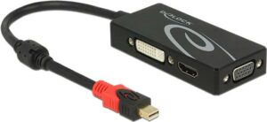 DeLOCK - Videokonverter - DisplayPort / HDMI / VGA / DVI - DVI