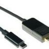 ACT USB Type C to DisplayPort male conversion cable 4K/60Hz