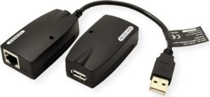 Value 12.99.1123 Kabeladapter USB-A - RJ-45 Schwarz (12.99.1123)