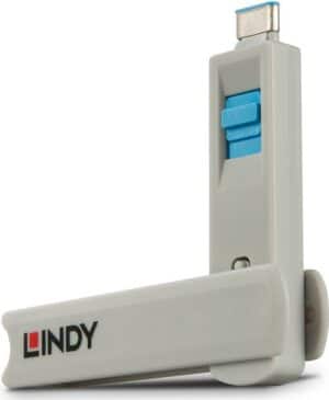 Lindy - USB-C port blocker - Blau (40465)