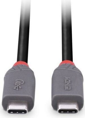 Lindy Anthra Line - USB-Kabel - USB-C (M) zu USB-C (M) - USB2.0 / USB 3