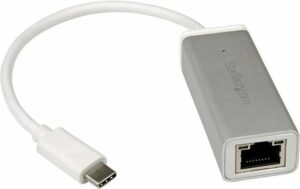 StarTech.com USB-C-auf-Gigabit-Netzwerkadapter - Silber - Netzwerkadapter - USB Type-C - Gigabit Ethernet - Silber (US1GC30A)