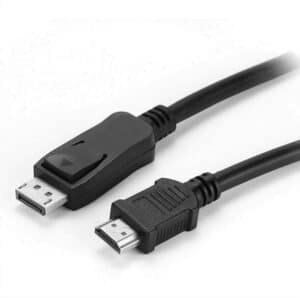 VALUE - Adapterkabel - DisplayPort männlich zu HDMI männlich - 10 m - abgeschirmt - Schwarz