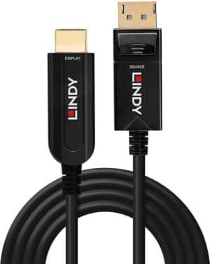 Lindy - Video- / Audiokabel - DisplayPort (M) bis HDMI (M) - 40