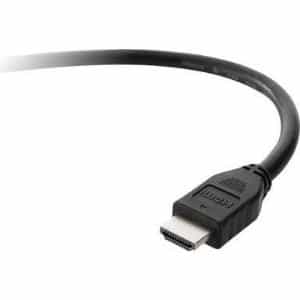 Linksys Belkin Standard - HDMI-Kabel - HDMI (M) bis HDMI (M) - 3 m - Doppelisolierung - Schwarz - 4K Unterstützung (F3Y017bt3M-BLK)