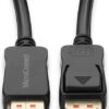 MicroConnect - DisplayPort-Kabel - DisplayPort (M) eingerastet zu DisplayPort (M) eingerastet - DisplayPort 1.4 - 2 m - unterstützt 8K 60 Hz (7680 x 4320) - Schwarz