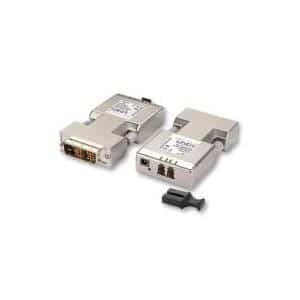 LINDY Fibre Optic DVI-D Extender (Transmitter and Receiver units) - Video Extender - LC single-mode - bis zu 1.5 km