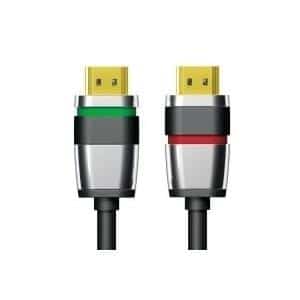 Purelink Ultimate ULS1000 - HDMI mit Ethernetkabel - HDMI (M) bis HDMI (M) - 2 m - Dreifachisolierung - Schwarz - rund