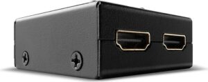 Lindy 2 Port HDMI 18G Bi-Directional Switch - Video/Audio-Schalter - 2 x HDMI - Desktop (38336)