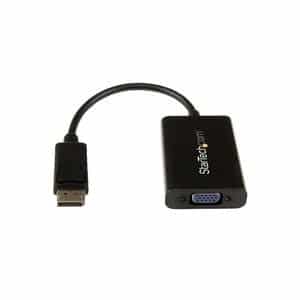 StarTech.com DisplayPort to VGA adapter with audio - Videokonverter - Schwarz (DP2VGAA)
