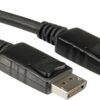 ROLINE - DisplayPort-Kabel - DisplayPort (M) bis DisplayPort (M) - 10 m - Schwarz (11.04.5766)