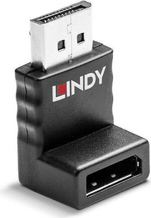 Lindy - DisplayPort-Adapter - DisplayPort (M) nach unten gewinkelt bis DisplayPort (W) - DisplayPort 1