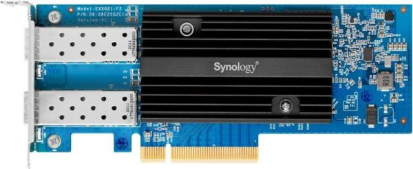 Synology E25G21-F2 - Netzwerkadapter - PCIe 3.0 x8 Low-Profile - 25 Gigabit SFP28 x 2 - für Disk Station DS1621
