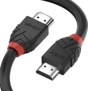 Lindy Black Line - Ultra High Speed - HDMI-Kabel mit Ethernet - HDMI männlich zu HDMI männlich - 5