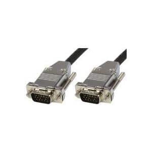 Microconnect SVGA HD15 10m M-M Black 10m VGA (D-Sub) VGA (D-Sub) Schwarz (VE003M-D)