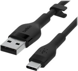 Belkin Flex USB-A/USB-C bis 15W 3m mfi.zert.schwarz CAB008bt3MBK (CAB008BT3MBK)
