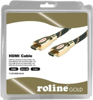 ROLINE Gold - Video-/Audio-/Netzwerkkabel - HDMI - HDMI