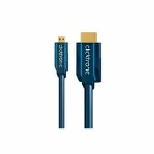 Micro-HDMI+Adapterkabel Ethernet(HDMI A/HDMI Micro D) - 2