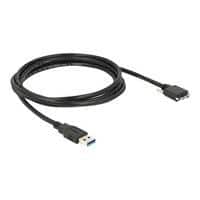 DeLOCK - USB-Kabel - 9-polig USB Typ A (M) - 9-polig Micro-USB Typ B (M) - 2