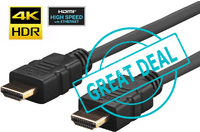 VivoLink PROHDMIHD1-BULK HDMI-Kabel 1 m HDMI Typ A (Standard) Schwarz (PROHDMIHD1-BULK)