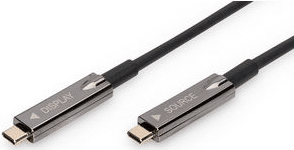 DIGITUS - USB-Kabel - 24 pin USB-C (M) zu 24 pin USB-C (M) - DisplayPort 1