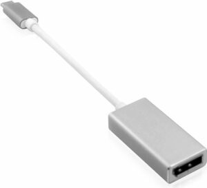 ROLINE - Externer Videoadapter - USB Type-C - DisplayPort - Aluminium (12.03.3220)