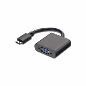 MicroConnect HDMI Mini - VGA adapter - Videokonverter - HDMI - VGA - Schwarz