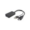 MicroConnect - Videokonverter - HDMI - DisplayPort