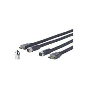 VivoLink Pro Cross Wall - HDMI-Kabel mit Ethernet - HDMI männlich zu HDMI männlich - 7.5 m