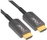 Club 3D CAC-1376 - Ultra High Speed HDMI-Kabel - HDMI (M) bis HDMI (M) - 10 m - Active Optical Cable (AOC)