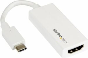 StarTech.com USB-C auf HDMI Adapter - Externer Videoadapter - USB Type-C - HDMI - weiß (CDP2HDW)
