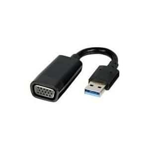Lindy USB3.0 to VGA Adapter Lite - Externer Videoadapter - SuperSpeed USB3.0 - D-Sub (43172)