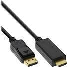 InLine - Videokabel - DisplayPort / HDMI - DisplayPort (M) bis HDMI (M) - 2