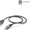Hama Metal - Lightning-Kabel - Lightning (M) bis USB (M) - 1.5 m - Anthrazit - für Apple iPad/iPhone/iPod (Lightning)